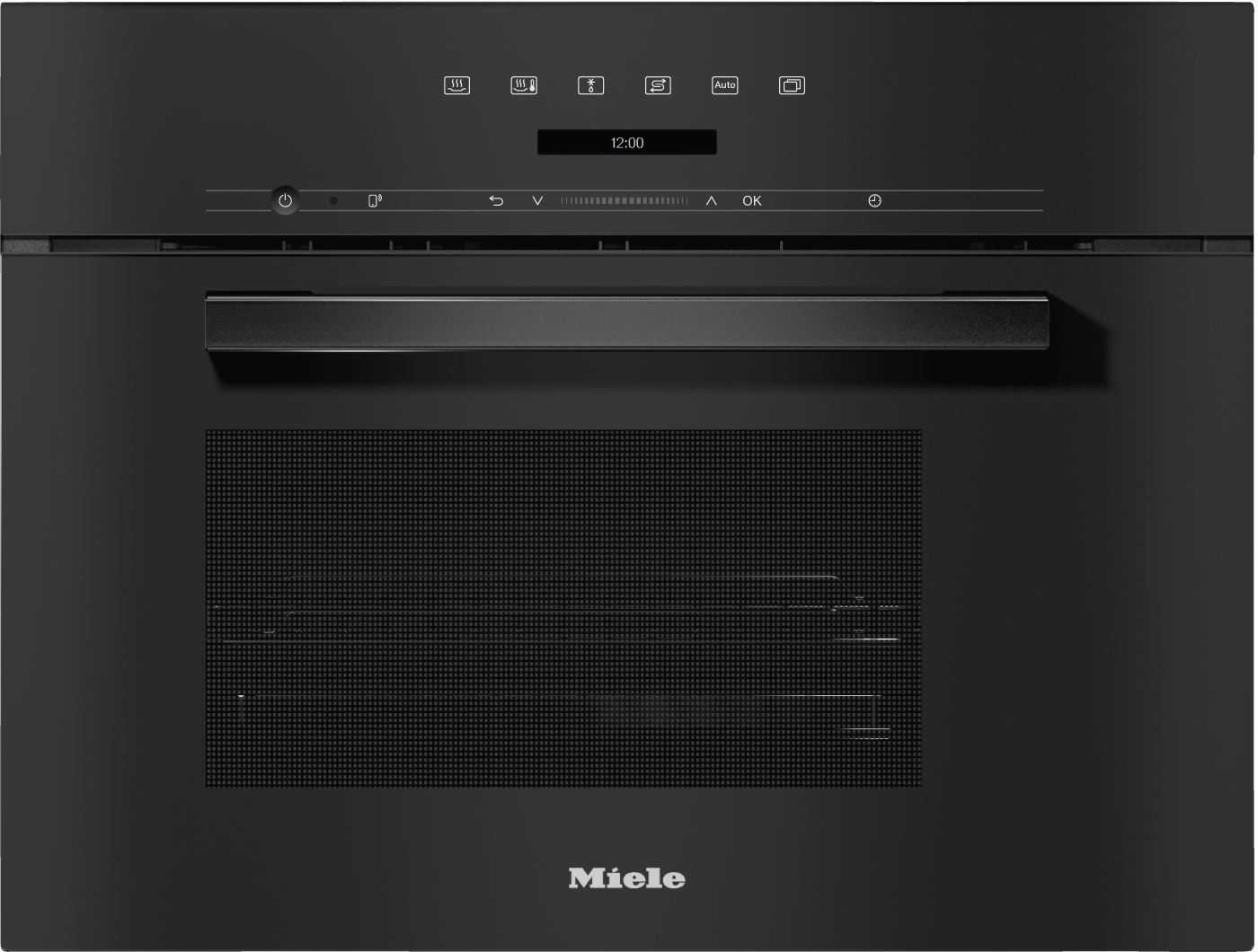 Miele DG 7240 Buharlı Fırın Obsidian Siyahı