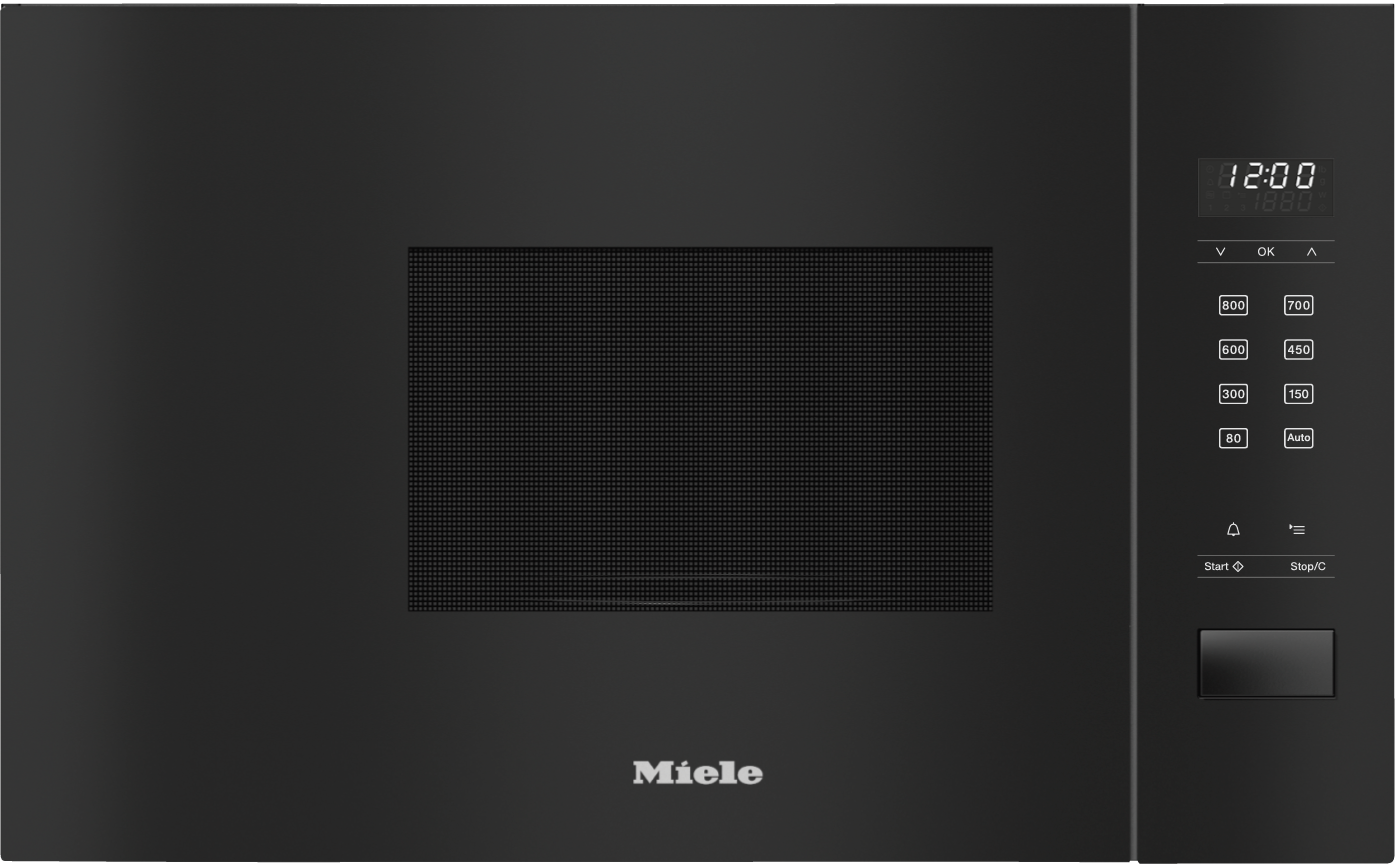 Miele M 2230 SC Ankastre Mikrodalga Obsidian Siyahı