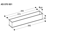 Gaggenau VL414111 400 Serisi Vario Tezgah Havalandırması 11 cm Paslanmaz Çelik