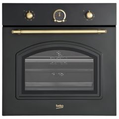 Beko OIM 27200 AN Rustik Ankastre Fırın Antrasit