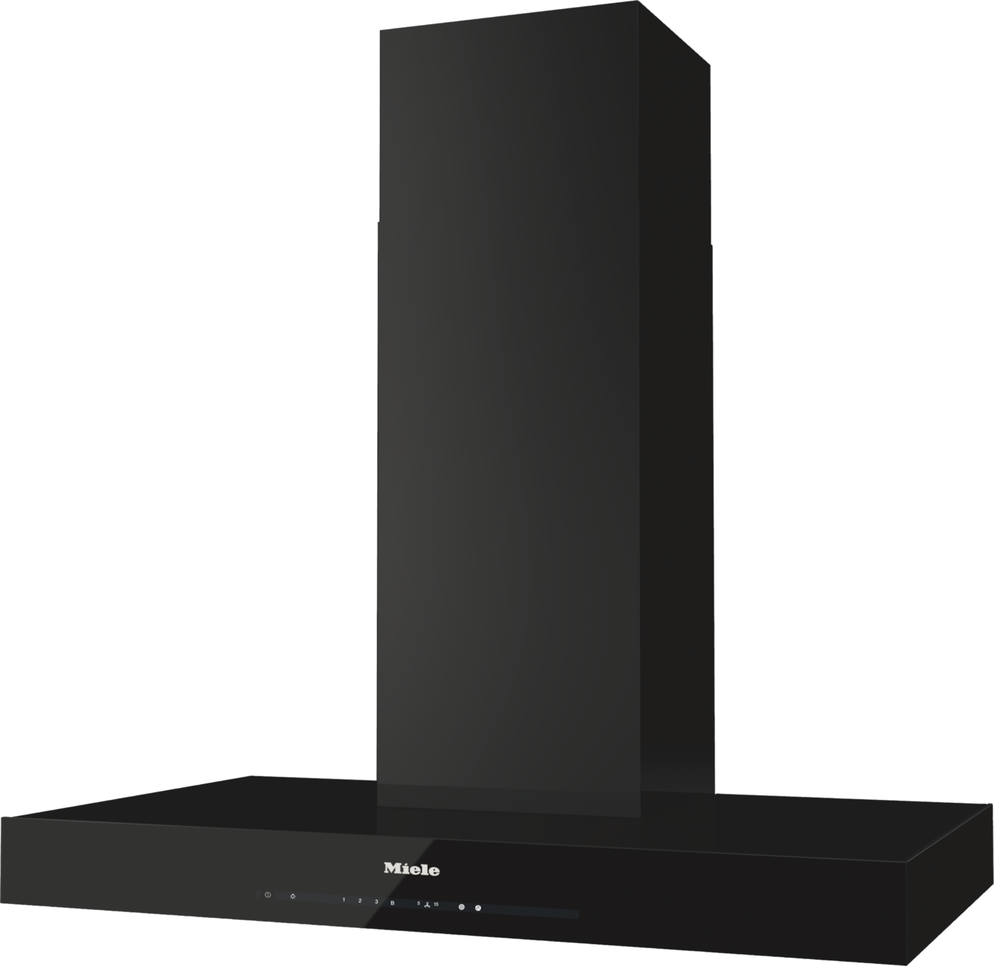 Miele DA 6698 W Puristic Edition 6000 Duvar Tipi Davlumbaz Obsidian Siyahı