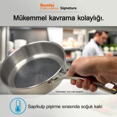 Berndes 099320 Signature Paslanmaz Çelik Tava 20 cm