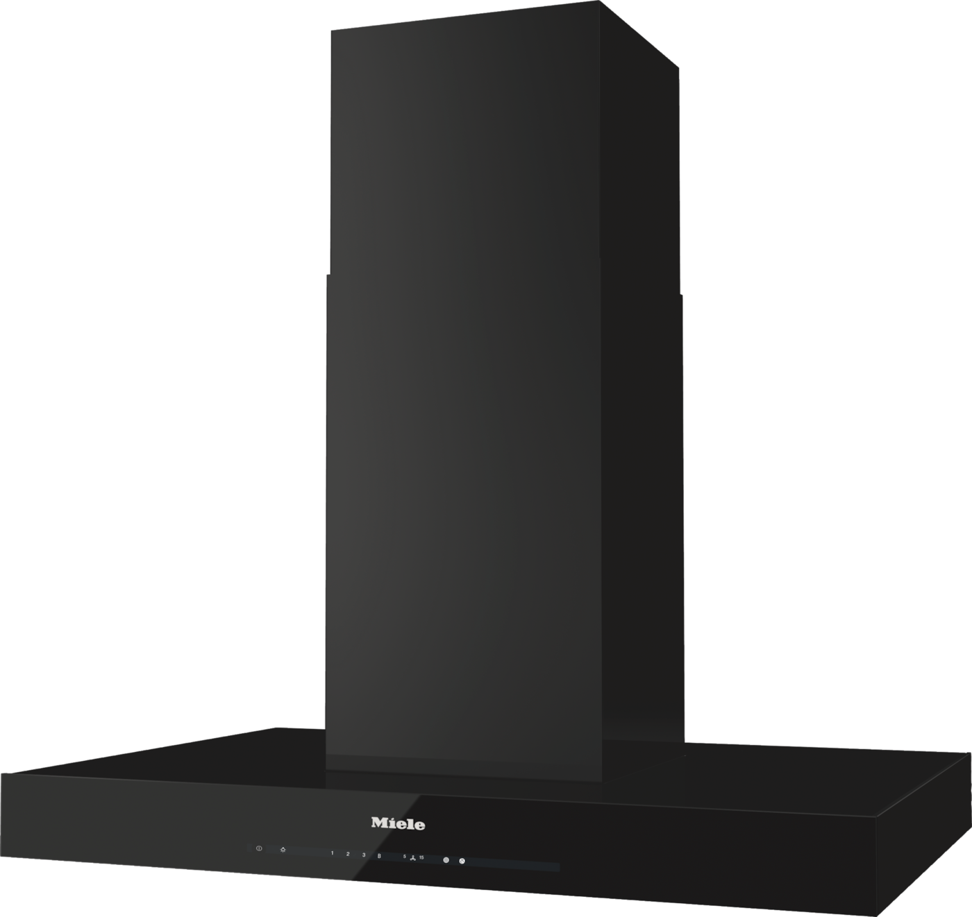 Miele DA 6698 D Ada Tipi Davlumbaz Puristic Version 6000 Obsidian Siyahı