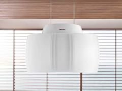 Miele DA 7378 D Aura 4.0 Ambient Ada Tipi Davlumbaz Beyaz