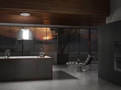 Miele DA 7378 D Aura 4.0 Ambient Ada Tipi Davlumbaz Beyaz