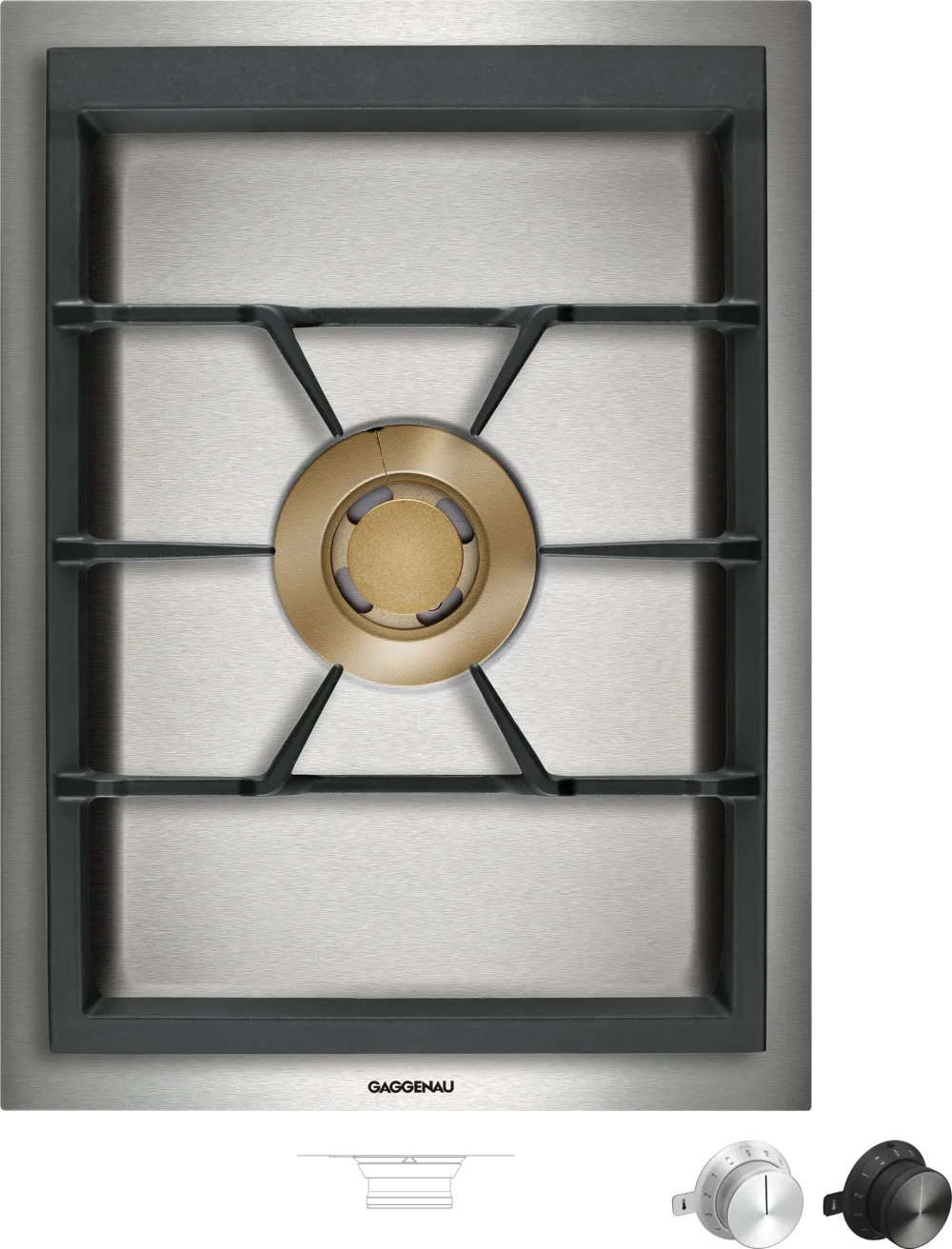 Gaggenau VG415115F 400 Serisi Vario Gazlı Domino Ocak 38 cm Likit Gaz 28-37 mbar