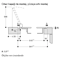 Gaggenau VG415115F 400 Serisi Vario Gazlı Domino Ocak 38 cm Likit Gaz 28-37 mbar