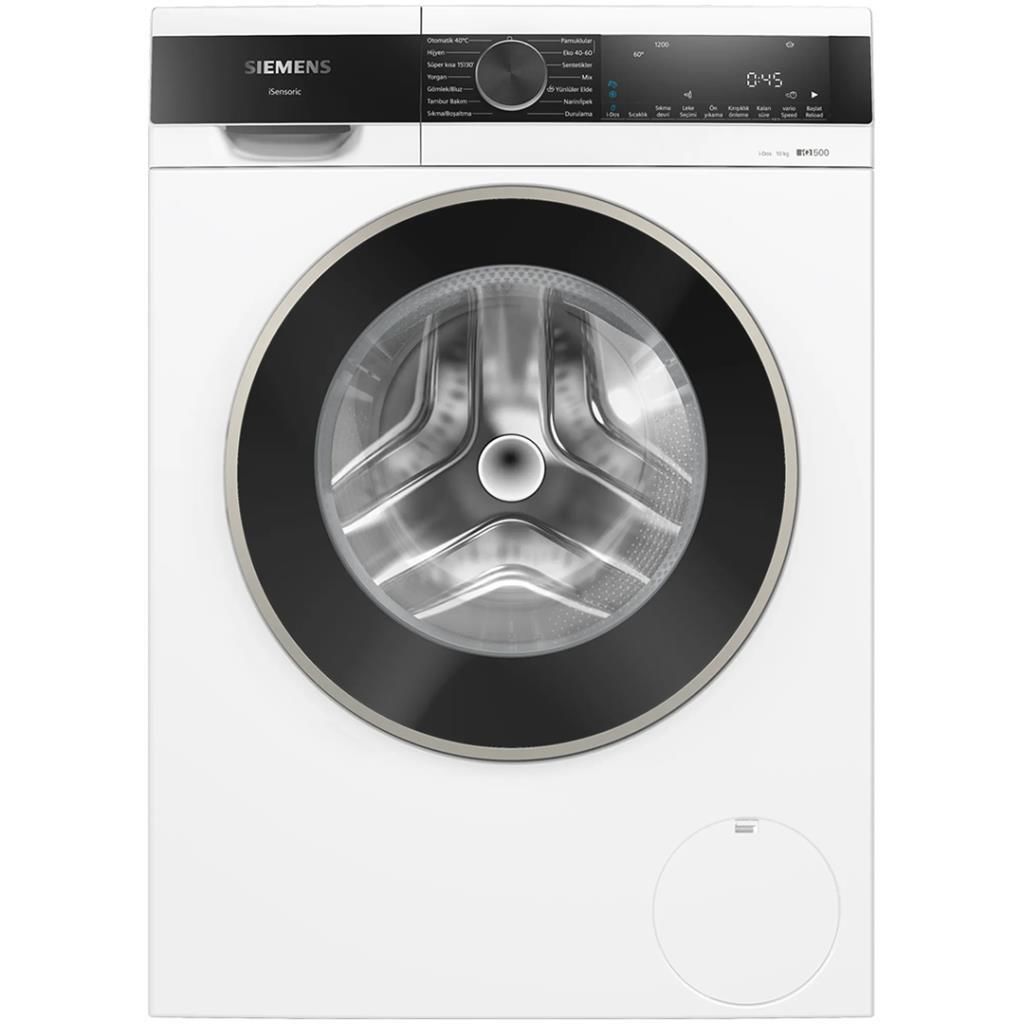 Siemens WG52A2A0TR iQ500 Çamaşır Makinesi 10 kg 1200 dev./dak. Beyaz