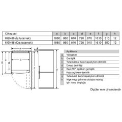 Siemens KG86NCIE0N iQ500 Alttan Donduruculu Buzdolabı Inox