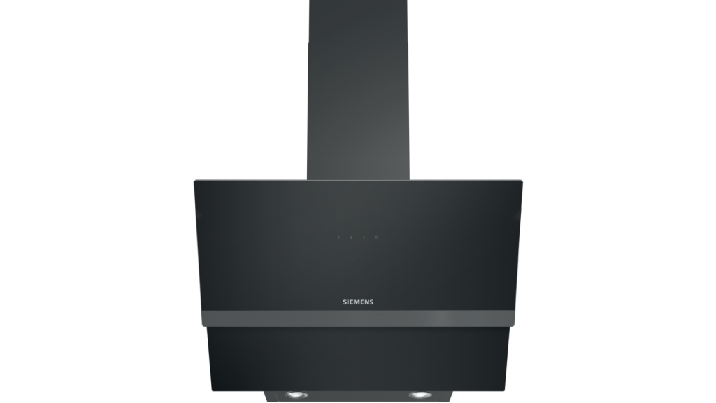 Siemens LC65KAJ30T Ankastre Duvar Tipi Davlumbaz 60 cm Siyah Cam