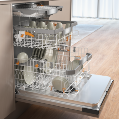 Miele G 7795 SCVi XXL AutoDos K20  Tam Entegre Bulaşık Makinesi XXL