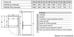 Siemens KG36NNLE0N iQ100 Alttan Donduruculu Buzdolabı İnox
