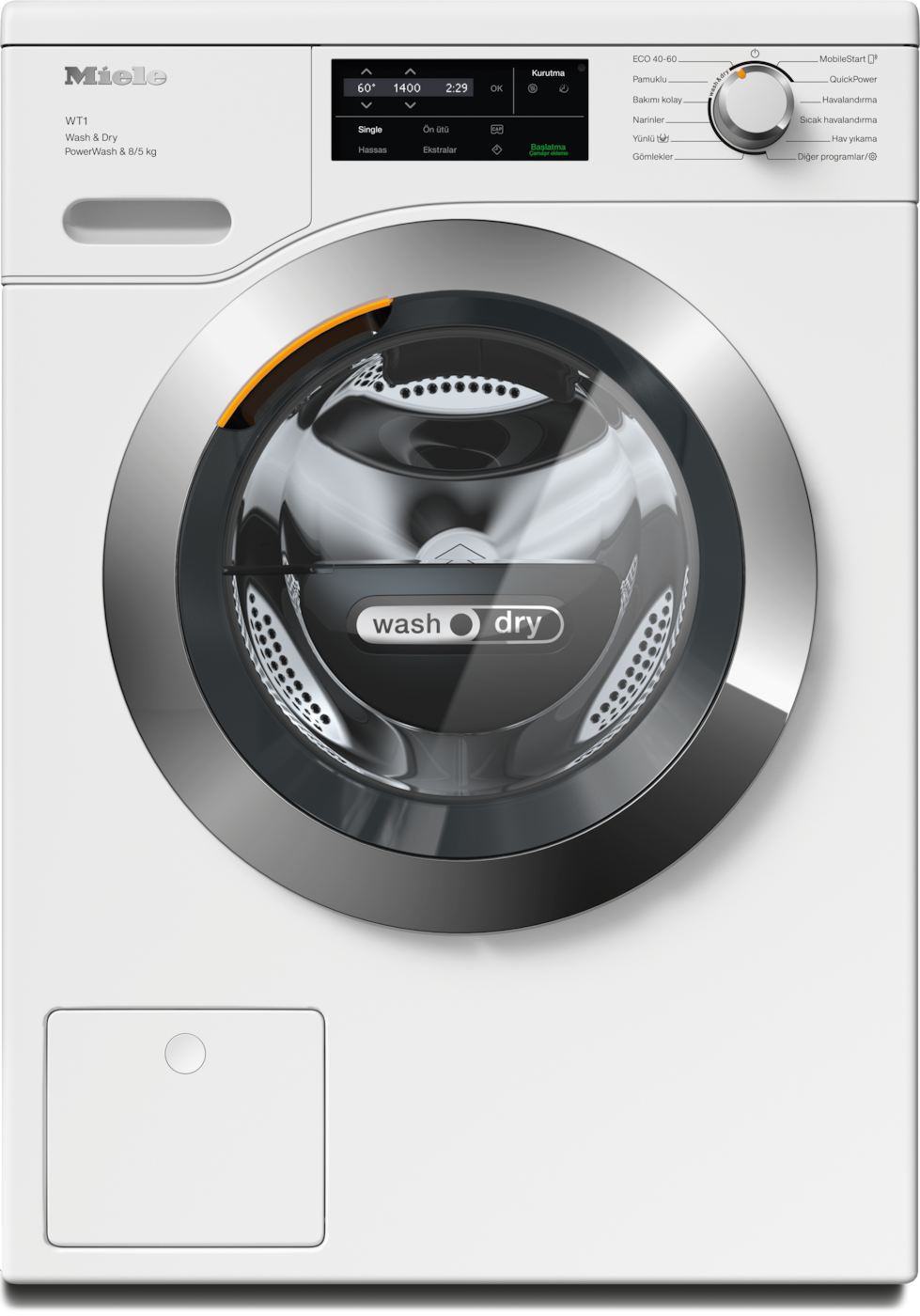 Miele WTI360 WPM PWash 8/5kg WT1 Çamaşır Kurutma Makinesi