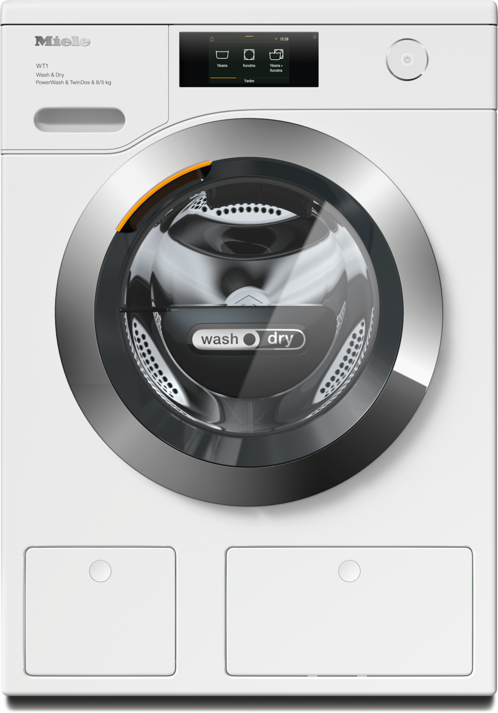 Miele WTR860WPM PWash&TDos 8/5kg WT1 Çamaşır Kurutma Makinesi
