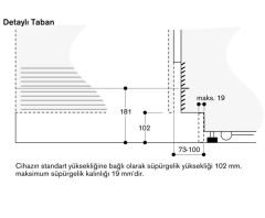 Gaggenau RC492305 400 serisi Vario Soğutucu SoftClosing Düz Menteşe