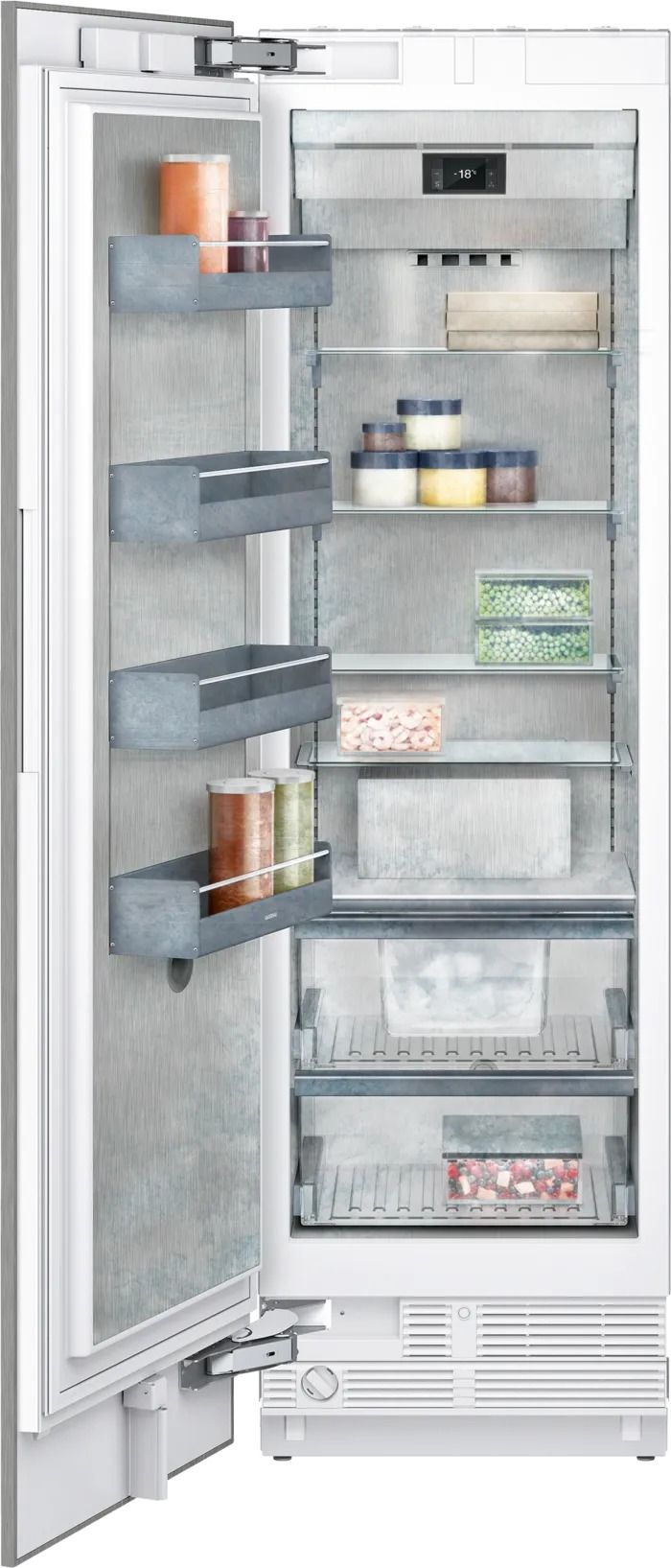 Gaggenau RF461306 400 serisi Vario Derin Dondurucu SoftClosing Düz Menteşe